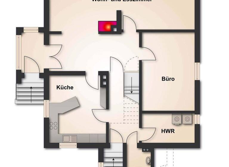 Einfamilienhaus zum Kauf 950.000 € 8 Zimmer 220 m² 4.000 m² Grundstück Bokeloh Wunstorf 31515