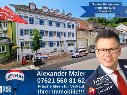 Mehrfamilienhaus zum Kauf 590.000 € 15 Zimmer 408 m² 228 m² Grundstück Zell Zell im Wiesental 79669
