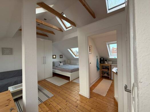 Studio zur Miete Wohnen auf Zeit 690 € 1 Zimmer 35 m² frei ab sofort Kantstr. 19 Südervorstadt Bremen 28201