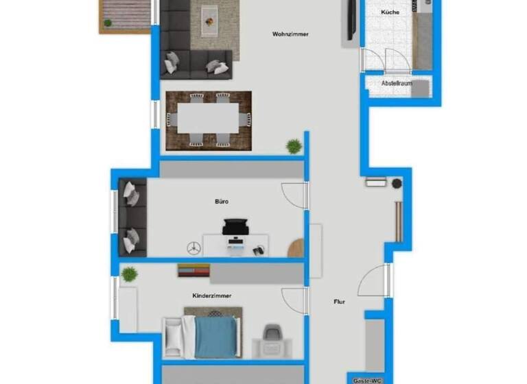 Wohnung zum Kauf 449.850 € 4 Zimmer 117 m² 2. Geschoss West Ludwigshafen am Rhein 67065