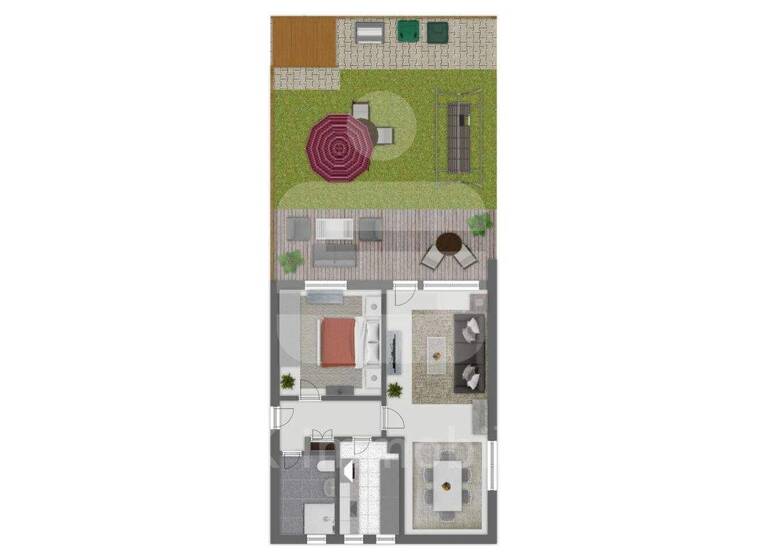 Wohnung zum Kauf 195.000 € 2 Zimmer 58 m² EG Leichlingen 42799