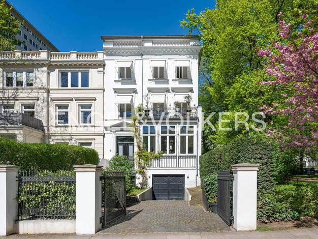 Villa zum Kauf 4.230.000 € 11 Zimmer 425 m² 380 m² Grundstück Harvestehude Eimsbüttel 20146