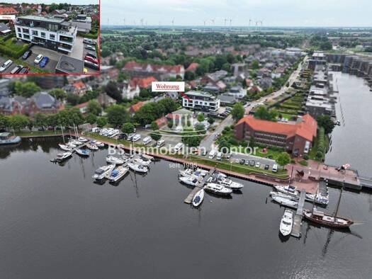 Wohnung zur Miete 1.300 € 2 Zimmer 80 m² Stadtzentrum Emden 26725