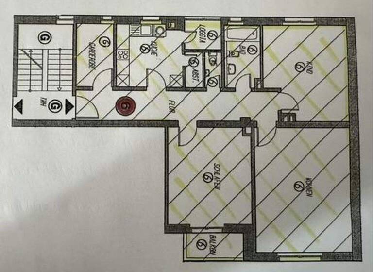 Wohnung zum Kauf provisionsfrei 352.000 € 3,5 Zimmer 105 m² 2. Geschoss Wagnerstraße 10 Weststadt Ulm 89079