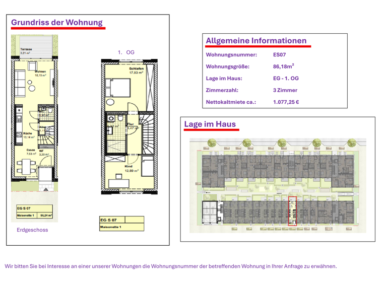 Wohnung zur Miete 1.076 € 3 Zimmer 86 m² frei ab sofort Reislinger Straße 42 Hellwinkel Wolfsburg 38446