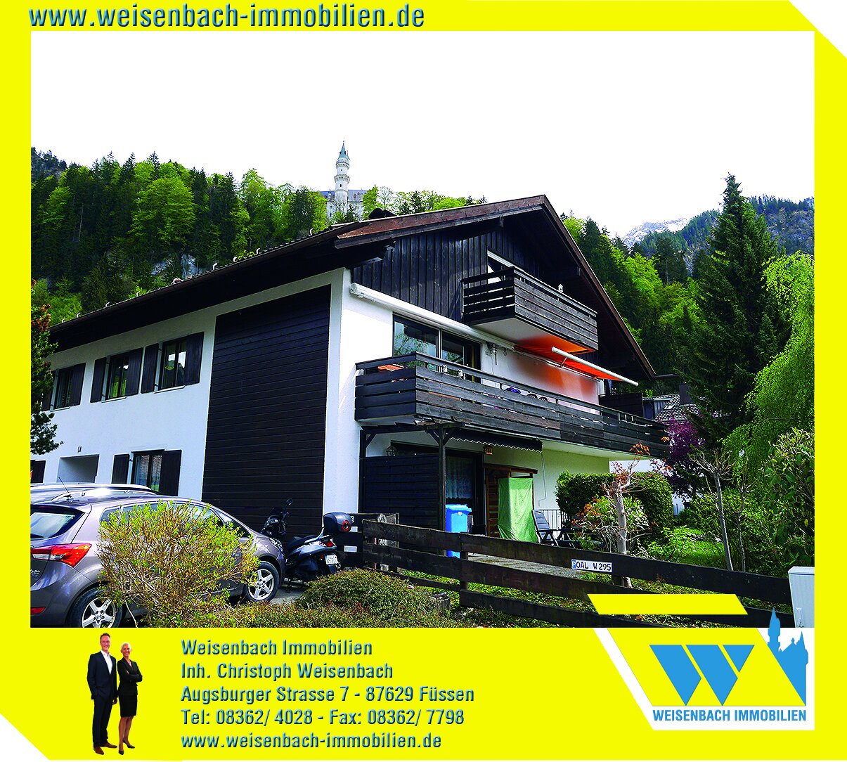 Wohnung zum Kauf 250.000 € 2 Zimmer 68 m²<br/>Wohnfläche Schwangau Schwangau 87645