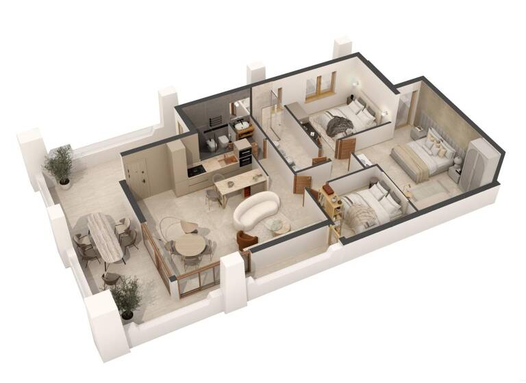 Penthouse zum Kauf 730.000 € 4 Zimmer 100 m² Villasimius SU 09049