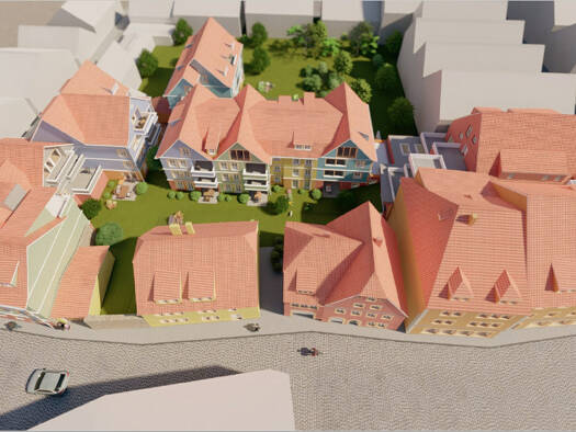 Wohnung zum Kauf 265.000 € 2,5 Zimmer 53,7 m² 1. Geschoss Rothenburg Rothenburg ob der Tauber 91541