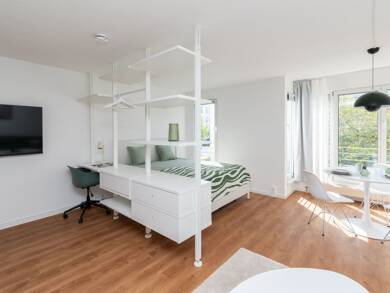 Wohnung zur Miete Wohnen auf Zeit 650 € 1 Zimmer 41,2 m² frei ab sofort Trendelenburgstraße 10 Probstheida Leipzig 04289