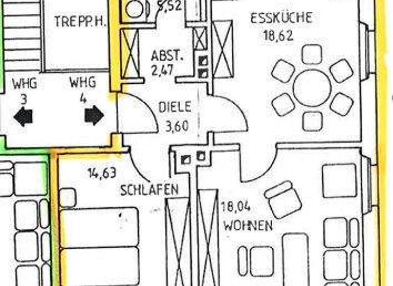 Wohnung zur Miete 750 € 3 Zimmer 62,9 m² Ingolstadt 85055