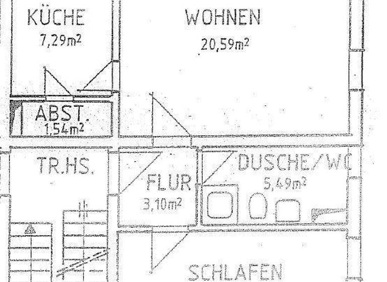 Wohnung zur Miete 350 € 2 Zimmer 55 m² EG Feldstraße 13 Trebsen 04687