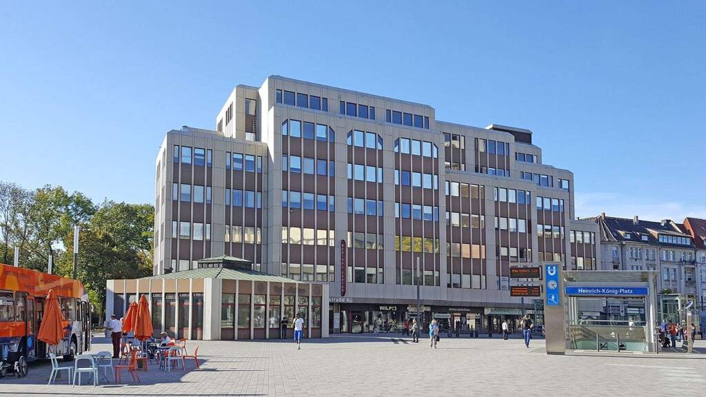 Bürogebäude zur Miete provisionsfrei 10,59 € 1 Zimmer 85 m² Bürofläche Ahstraße 2 Altstadt Gelsenkirchen 45879