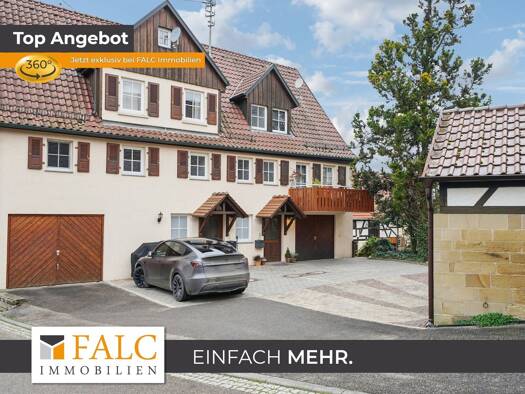 Mehrfamilienhaus zum Kauf 580.000 € 8 Zimmer 175,2 m² 1.360 m² Grundstück Bitzfeld Bretzfeld 74626