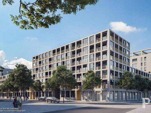 Wohnung zum Kauf - Neubau provisionsfrei 620.000 € 2 Zimmer 66 m² 1. Geschoss Angela-Molitoris-Platz 1 Pasing-Obermenzing München 81245