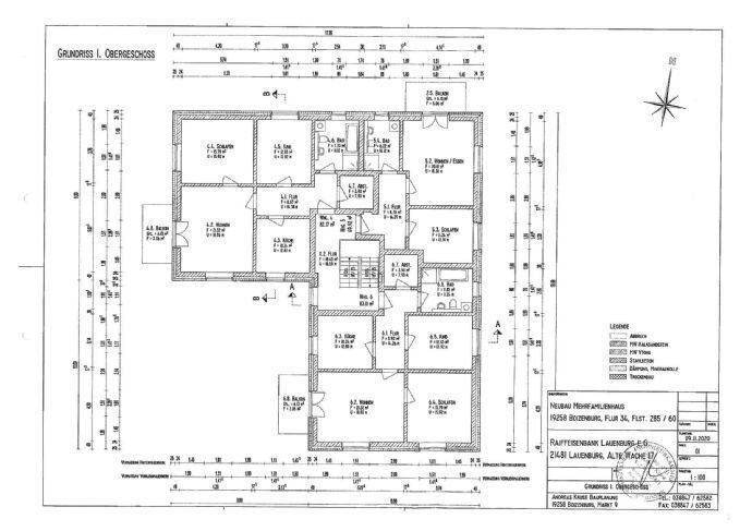 Terrassenwohnung zur Miete 550 € 2 Zimmer 49,9 m²<br/>Wohnfläche 1.<br/>Geschoss Familie-Cohn-Straße 1 Vier Boizenburg/Elbe 19258