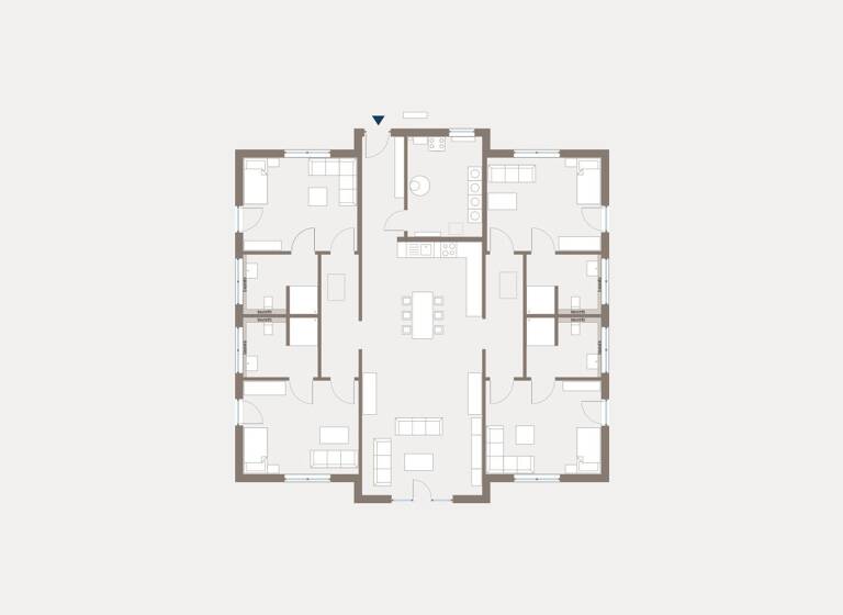 Bungalow zum Kauf 690.900 € 5 Zimmer 205 m² 548 m² Grundstück Kuppenheim 76456