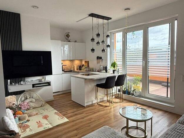Terrassenwohnung zur Miete 1.247 € 4 Zimmer 100 m² 4. Geschoss frei ab 01.12.2026 Preußenring 25 Stadtmitte Stadtmitte 47798