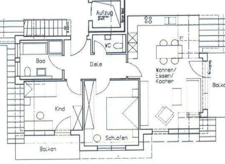 Wohnung zur Miete 1.150 € 3 Zimmer 73 m² 3. Geschoss frei ab 01.06.2026 Untertürkheim Stuttgart 70327