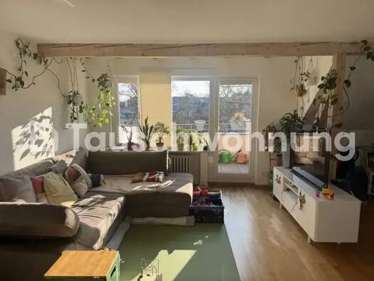 Maisonette zur Miete Tauschwohnung 1.200 € 2 Zimmer 92 m² 3. Geschoss Mörsenbroich Düsseldorf 40239