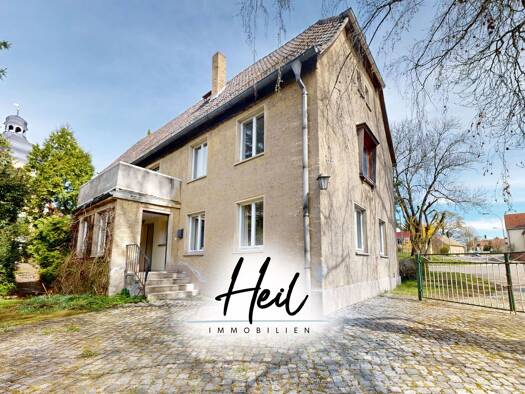 Einfamilienhaus zum Kauf 59.000 € 8 Zimmer 220 m² 2.900 m² Grundstück Audigast Groitzsch 04539