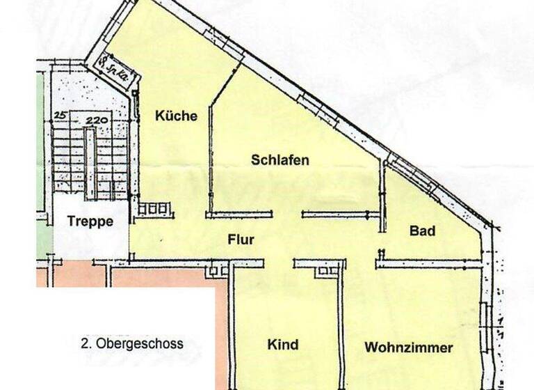 Wohnung zur Miete 680 € 3 Zimmer 69 m² 2. Geschoss frei ab 01.04.2026 Bohmter Str. 54 Gartlage Osnabrück 49074