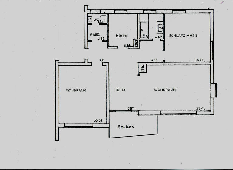 Wohnung zur Miete 890 € 3 Zimmer 100 m²<br/>Wohnfläche 1/1<br/>Geschoss Hochfeld-Steinberg Schweinfurt 97422