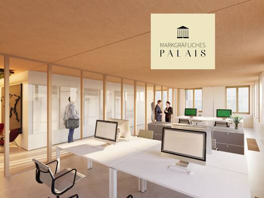Bürofläche zur Miete - Erstbezug 18 € 292,8 m² Bürofläche Innenstadt-West Karlsruhe 76133
