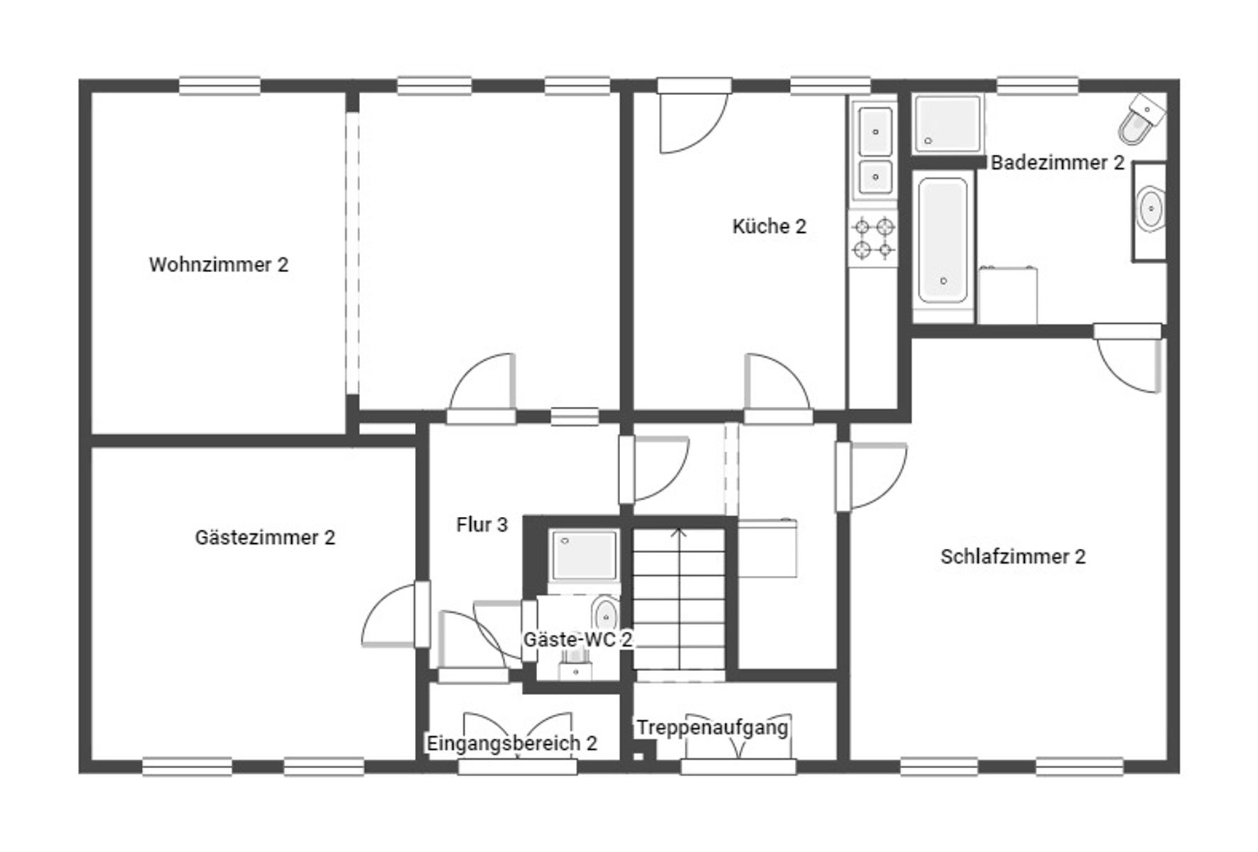 Mehrfamilienhaus zum Kauf als Kapitalanlage geeignet 480.000 € 8 Zimmer 184,7 m²<br/>Wohnfläche 782,1 m²<br/>Grundstück Siebethsburg Wilhelmshaven 26386