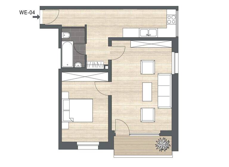 Wohnung zum Kauf 179.000 € 2 Zimmer 57,6 m² Eidelstedt Hamburg 22527