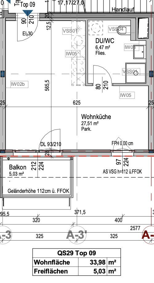 Wohnung zur Miete 555 € 1 Zimmer 34 m²<br/>Wohnfläche 2.<br/>Geschoss Quadenstraße Wien 1220