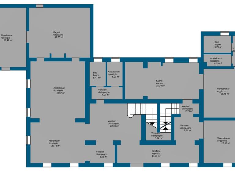 Haus zum Kauf 4.500.000 € 10 Zimmer 1.050 m² 200.000 m² Grundstück frei ab sofort Castelfranco Piandiscò
