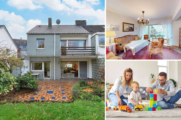 Doppelhaushälfte zum Kauf 349.900 € 4 Zimmer 95,8 m² 534 m² Grundstück Haaren Aachen 52080