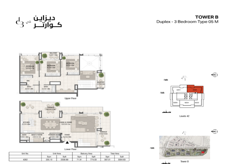 Wohnung zum Kauf - Erstbezug provisionsfrei 1.997.147 € 4 Zimmer 307 m² Dubai