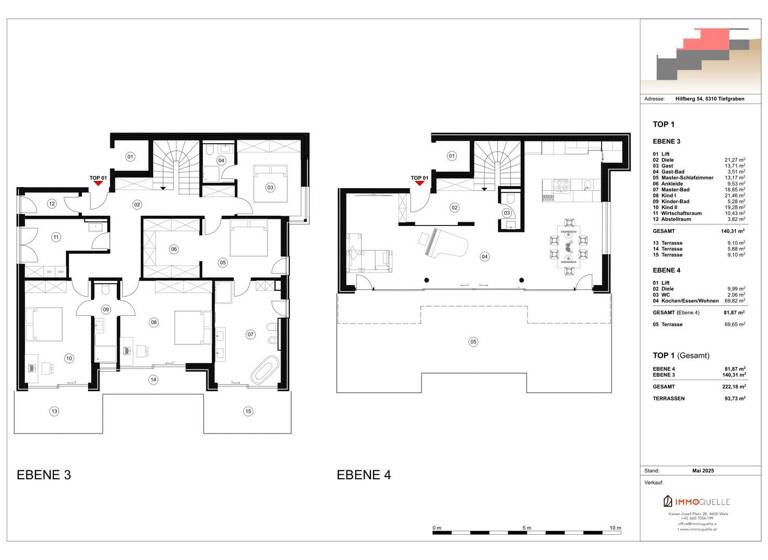 Wohnung zum Kauf 7 Zimmer 222 m² Mondsee 5310