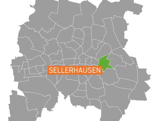 Wohnung zur Miete 484 € 3 Zimmer 62,4 m² 1. Geschoss frei ab 01.03.2026 Portitzer Straße 58 Sellerhausen-Stünz Leipzig 04318