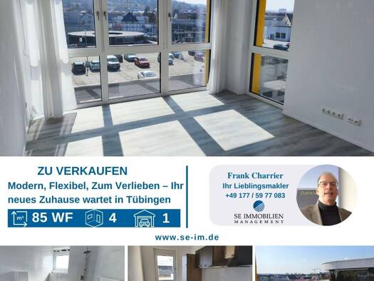 Wohnung zum Kauf - Erstbezug 628.888 € 4 Zimmer 85,4 m² 4. Geschoss Südstadt Tübingen 72072