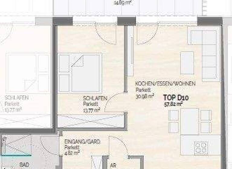 Wohnung zum Kauf - Erstbezug 538.000 € 2 Zimmer 57,9 m² Schladming 8970