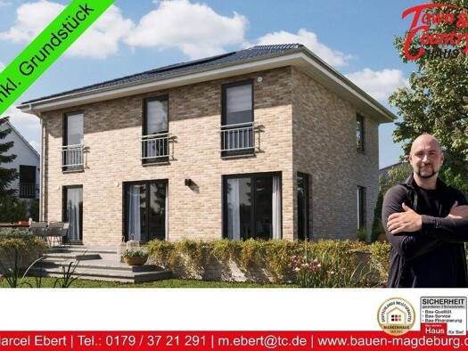 Villa zum Kauf - Erstbezug 486.520 € 5 Zimmer 150,8 m² 614 m² Grundstück Stadtfeld West Magdeburg 39110