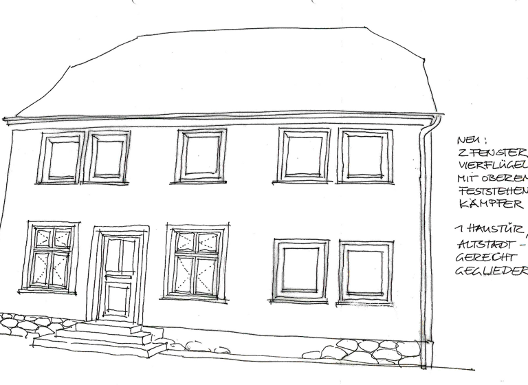 Stadthaus zum Kauf 210.500 € 8 Zimmer 191 m² 354 m² Grundstück Burg Stargard 17094