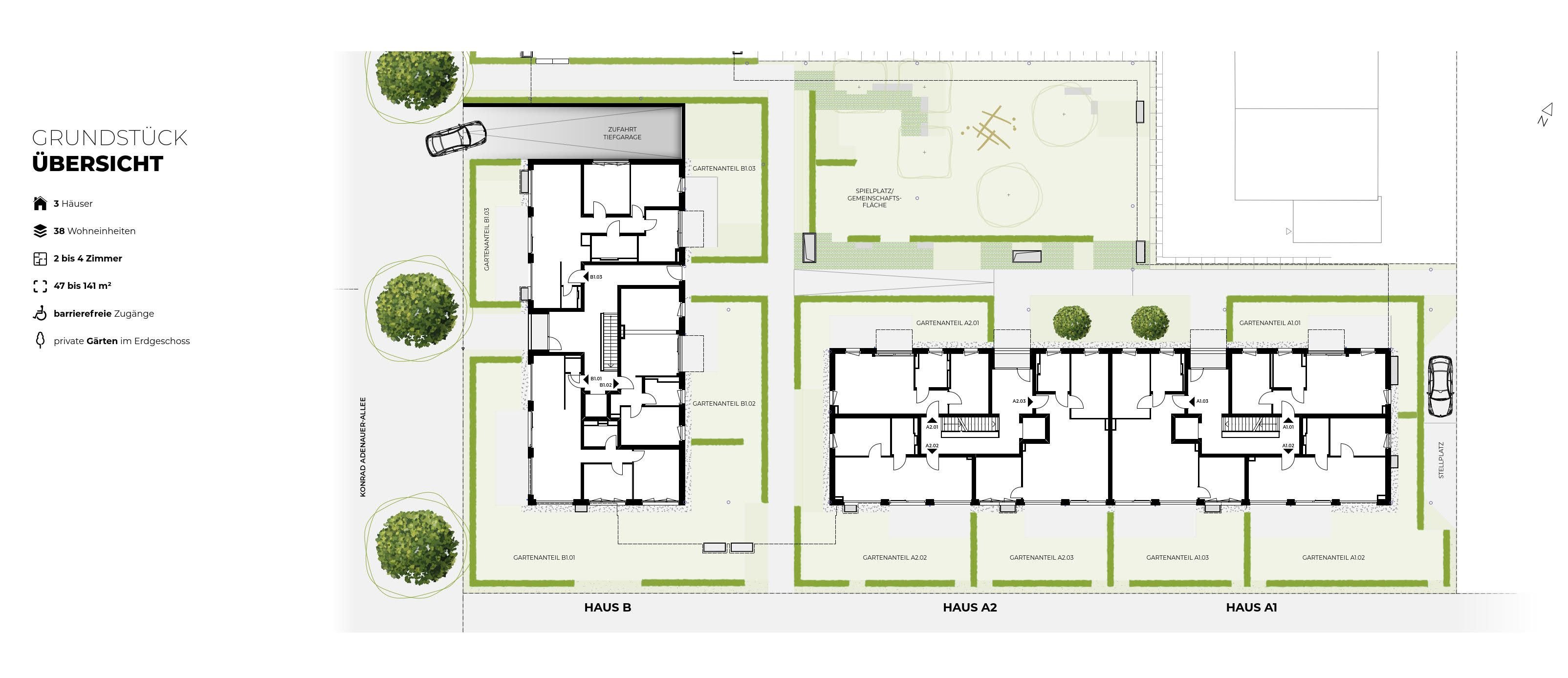 Wohnung zum Kauf 411.700 € 3 Zimmer 78,9 m²<br/>Wohnfläche 1.<br/>Geschoss Hessental Schwäbisch Hall 74523