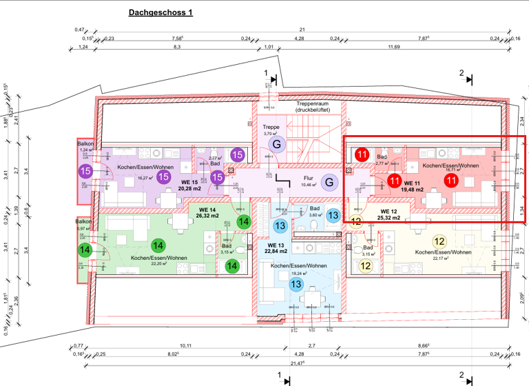 Studio zum Kauf provisionsfrei 104.000 € 1 Zimmer 24,5 m² 2. Geschoss frei ab 01.12.2026 Pfullendorf 88630