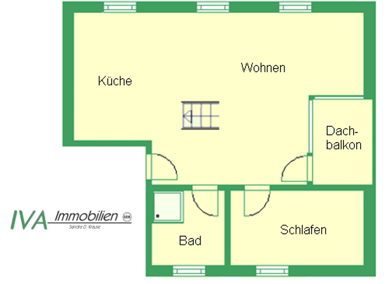 Wohnung zur Miete 315 € 2 Zimmer 44 m² 3. Geschoss frei ab sofort Straße-der-Einheit Pausitzer Delle Riesa 01589