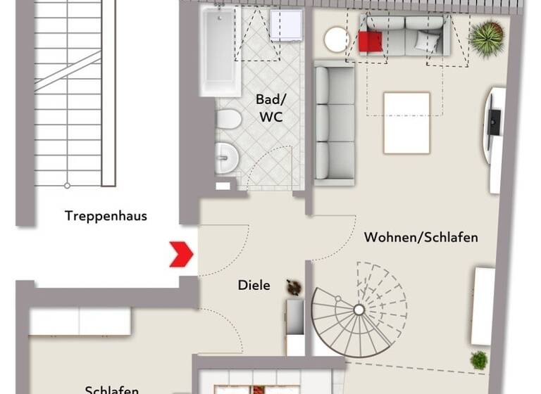 Wohnung zum Kauf 239.000 € 2,5 Zimmer 66,2 m²<br/>Wohnfläche 4.<br/>Geschoss ab sofort<br/>Verfügbarkeit Röthenbach b Schweinau Nürnberg 90451