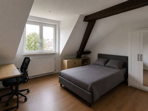 WG-Zimmer zur Miete auf Zeit 500 € 17 m² 3. Geschoss Reisholz Stadtbezirk 9 40599