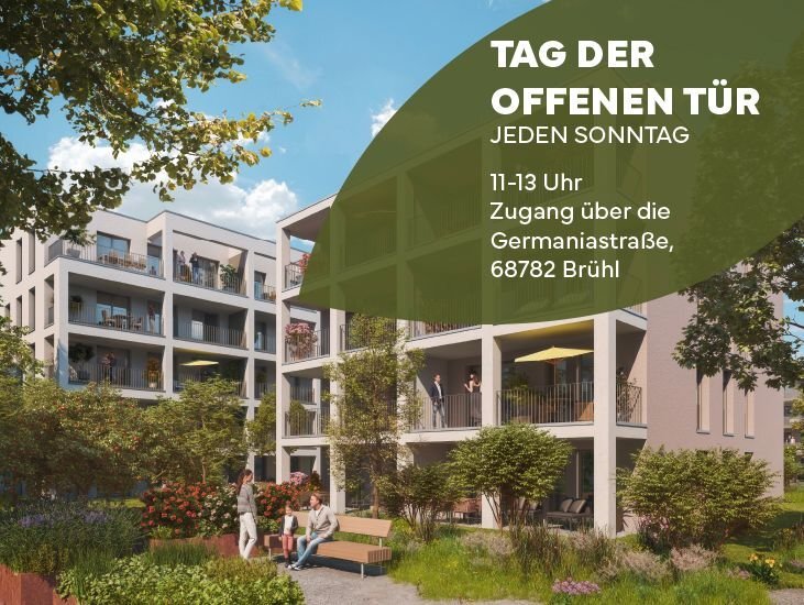 Penthouse zum Kauf provisionsfrei 510.000 € 3 Zimmer 90,1 m²<br/>Wohnfläche 3.<br/>Geschoss Am Schrankenbuckel 16 Brühl 68782