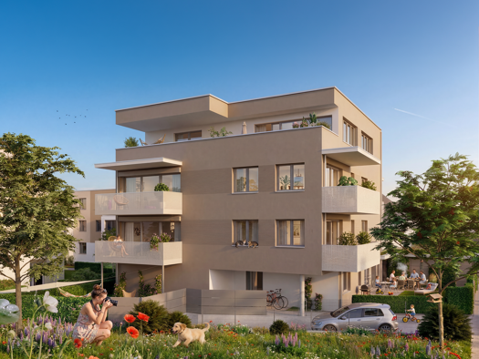 Wohnung zum Kauf - Erstbezug provisionsfrei 1.110.000 € 4 Zimmer 144 m² 3. Geschoss frei ab sofort Käte-Reichert-Str. 28 Kornburg Nürnberg 90455