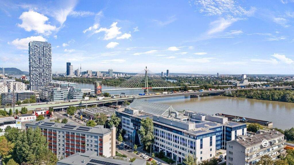 Büro zur Miete 10,80 € 8 Zimmer 407,9 m² Bürofläche Handelskai 388 Wien 1020