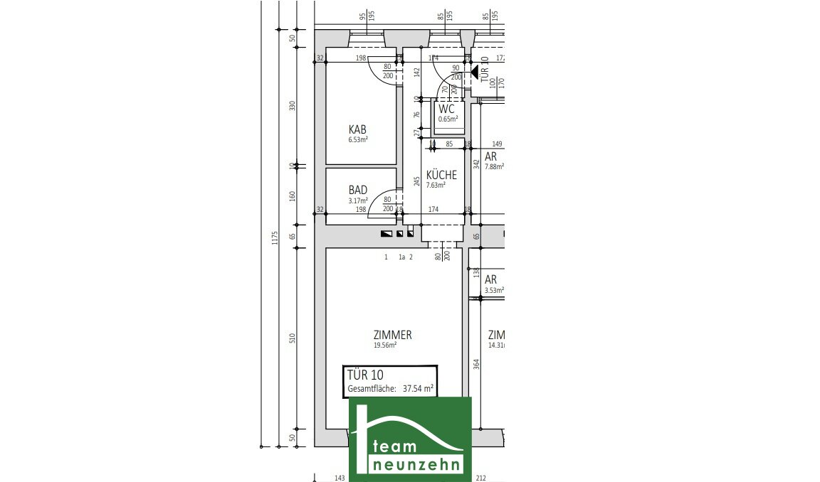 Wohnung zum Kauf 185.000 € 1,5 Zimmer 38,4 m²<br/>Wohnfläche 2.<br/>Geschoss Effingergasse 38 Wien 1160