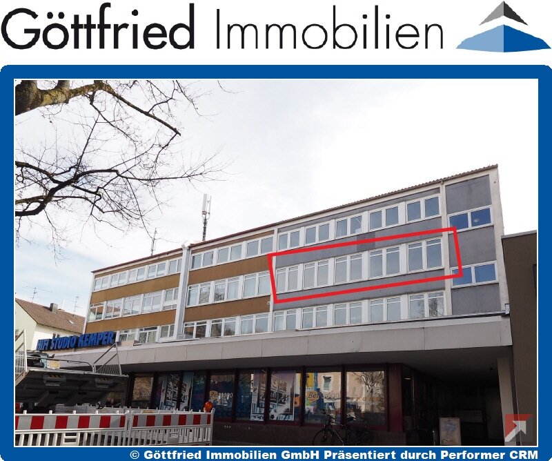 Büro-/Praxisfläche zur Miete 1.230 € 102,7 m²<br/>Bürofläche Altstadt Ulm 89073