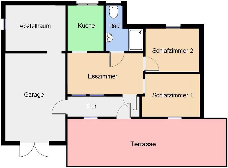 Einfamilienhaus zum Kauf 79.000 € 3 Zimmer 56,3 m²<br/>Wohnfläche 486 m²<br/>Grundstück Reichenberg Moritzburg OT Reichenberg 01468